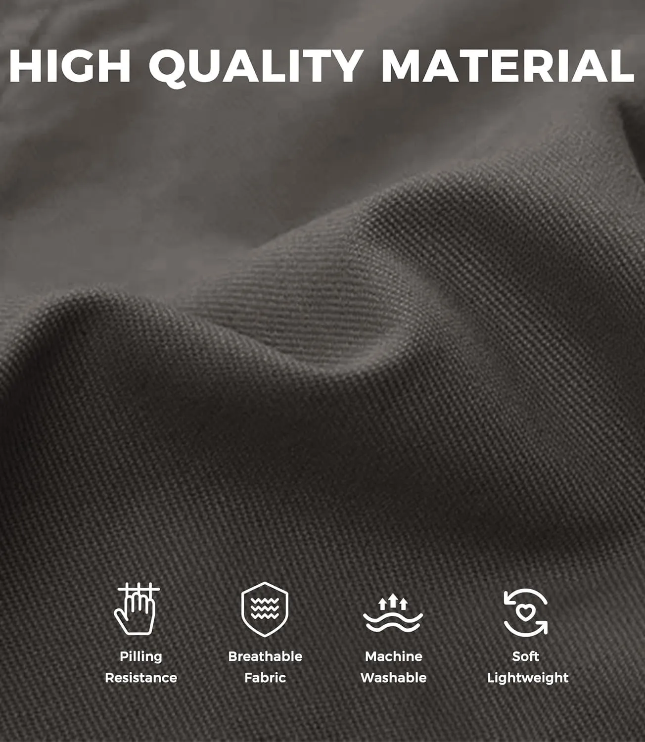 Mens Cargo Shorts Classic Fit Lightweight Ripstop Pants Hiking Outdoor Work Short Trousers with Multi Pocket