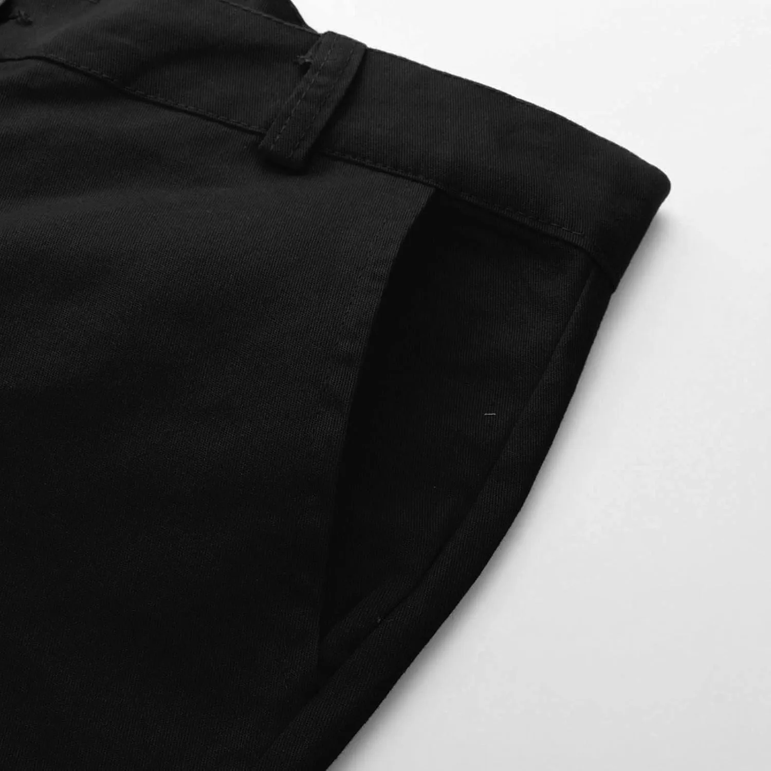 Men's Chino Pants Classic-Fit Casual Stretch Trousers Straight-Fit Wrinkle-Resistant Pants Casual Slim-Fit Pants