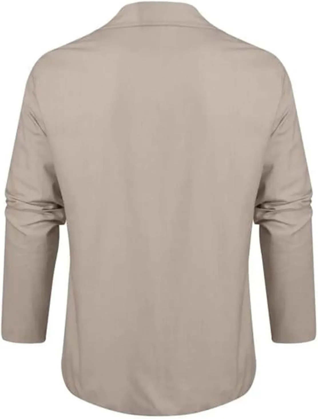 Mens Cotton and Linen Casual Blazer Jacket Regular Fit Lightweight Summer Tops Casual Suit Blazer Jacket