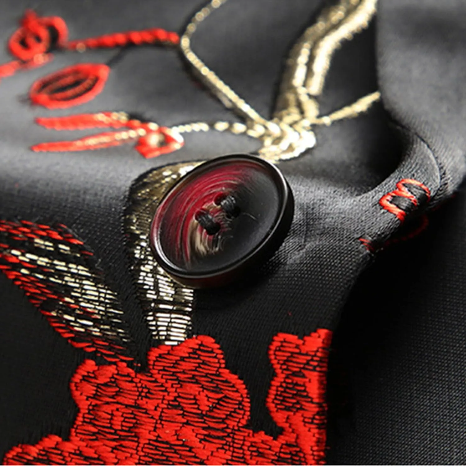 Men's Dress Party Floral Suit Jacket Floral Tuxedo Jackets Notched Lapel Slim Fit One Button Stylish Blazer
