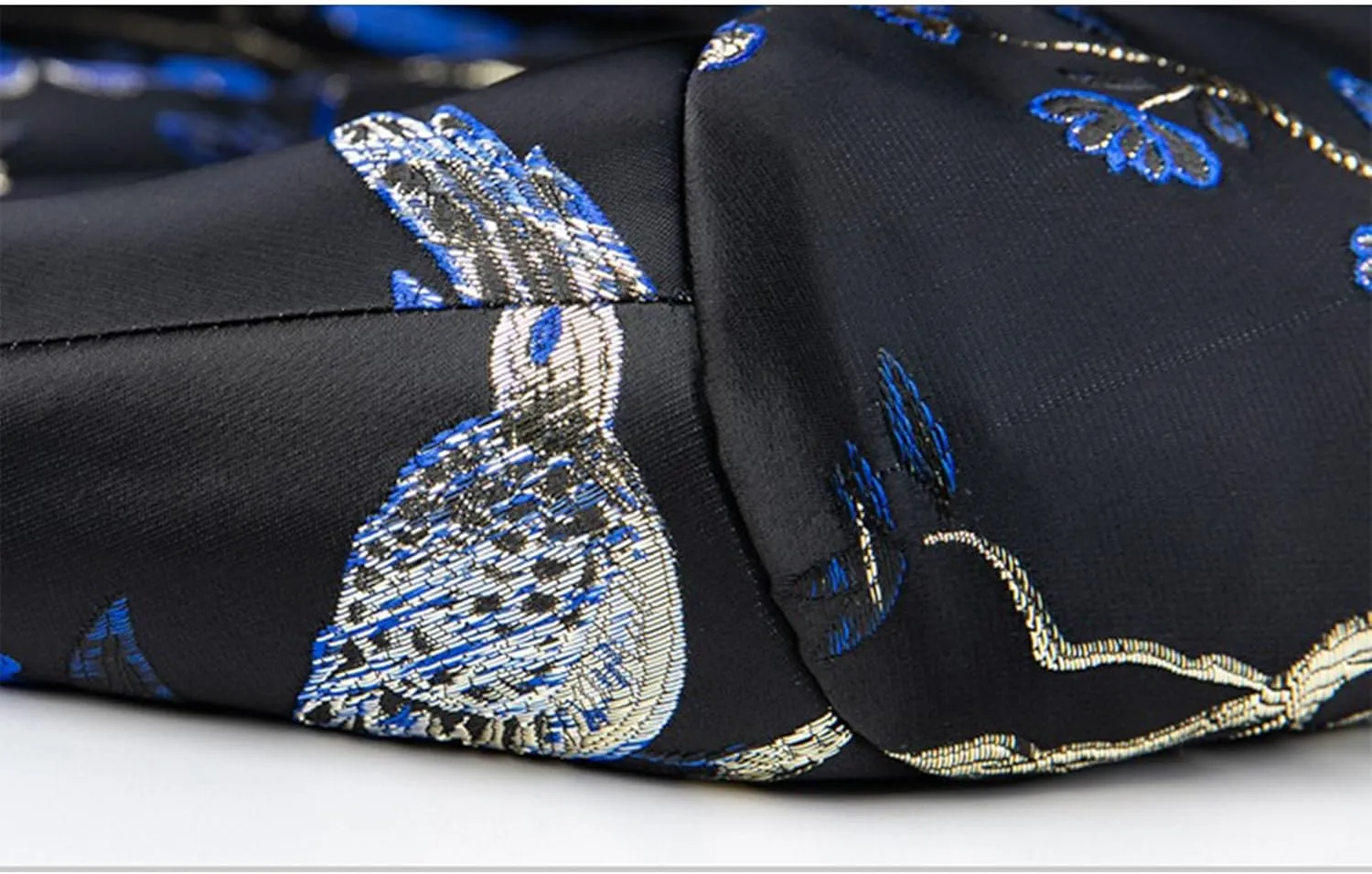 Men's Dress Party Floral Suit Jacket Floral Tuxedo Jackets Notched Lapel Slim Fit One Button Stylish Blazer