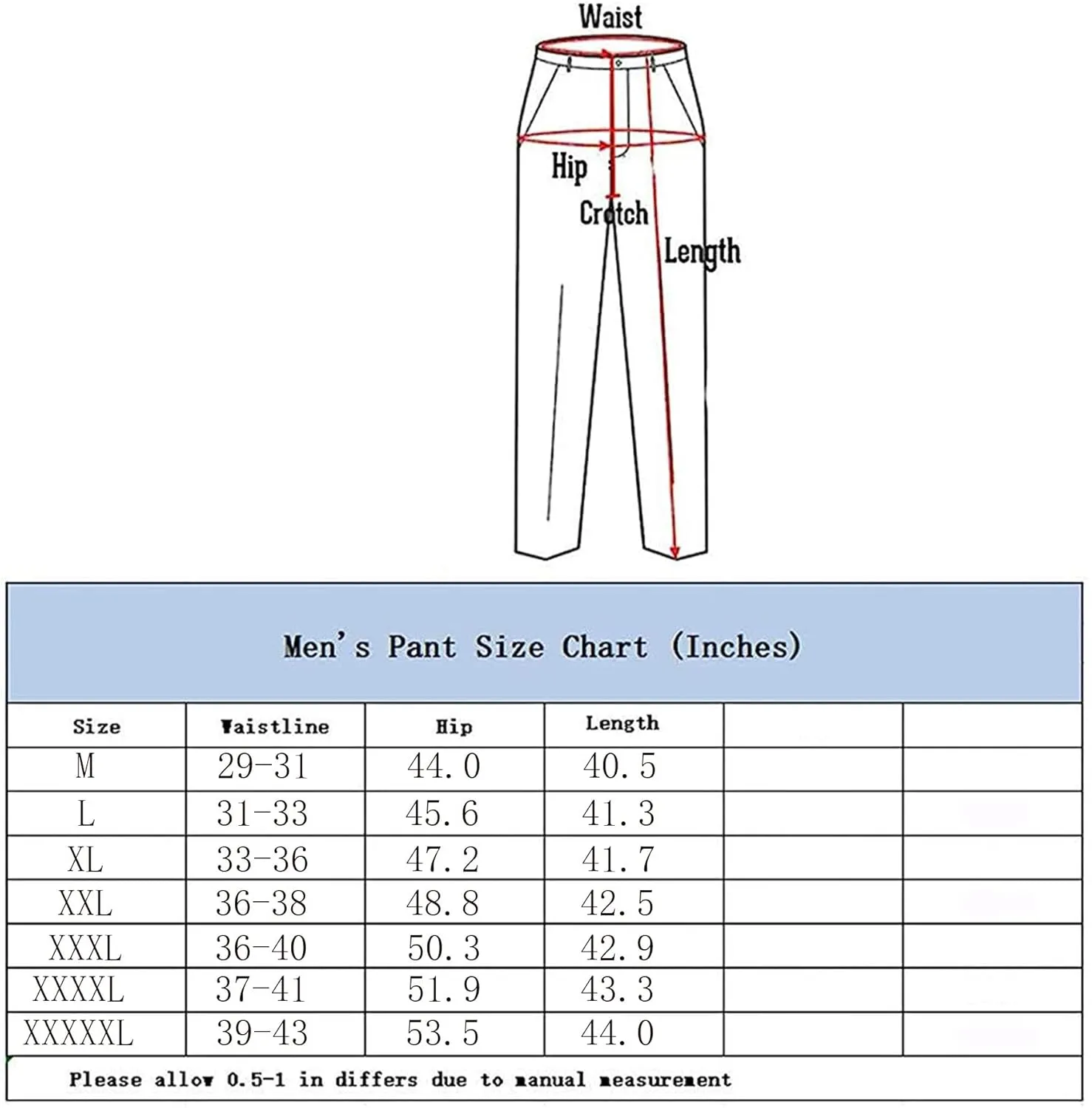 Men's Elastic Waist Cargo Pants,Casual Loose Fit Lightweight Workwear Pants Relaxed Fit Work Trousers with 6 Pockets (X-Large,Grey)