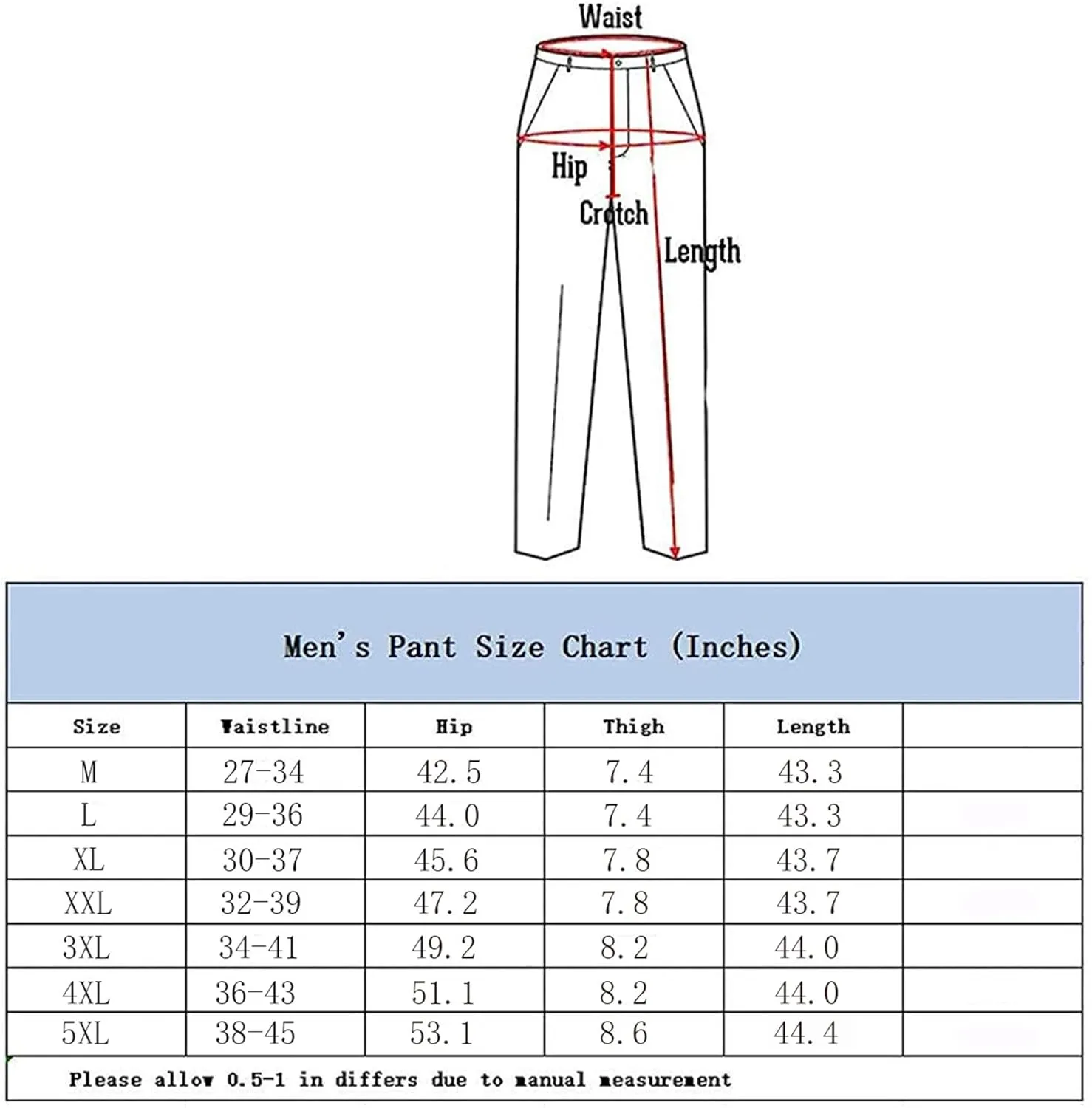Men's Full Elastic Waist Casual Cargo Pants Men Relaxed Fit Lightweight Work Pant Stretch Twill Cotton Jogger Pants (Medium,Dark Grey)