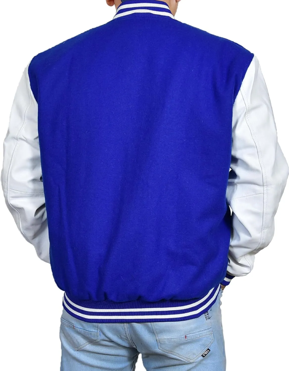 Mens Hotline Miami Varsity Letterman Fashion Wool Bomber Slim Fit Casual Warm Boys College Baseball Jacket