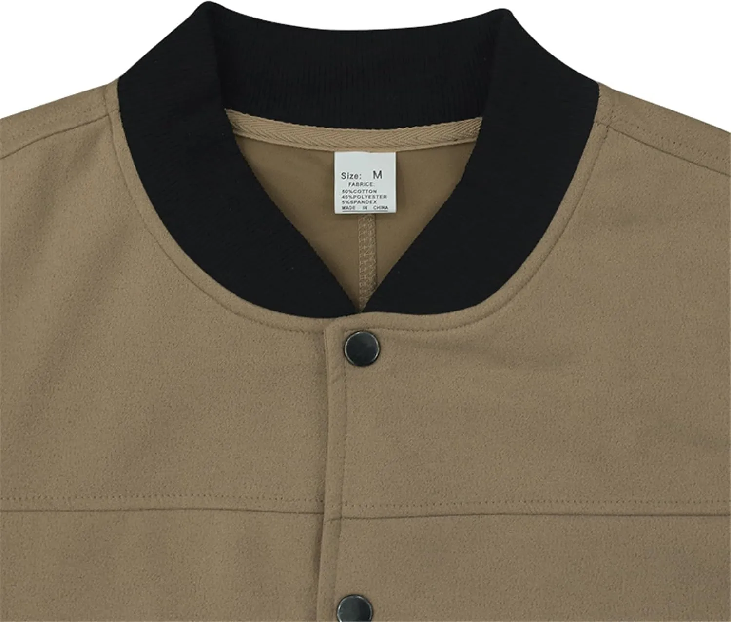 Mens Lightweight Flannel Coat Waterproof Windbreaker Anorak Featuring Casual Zipper Pocket Sweater Jacket
