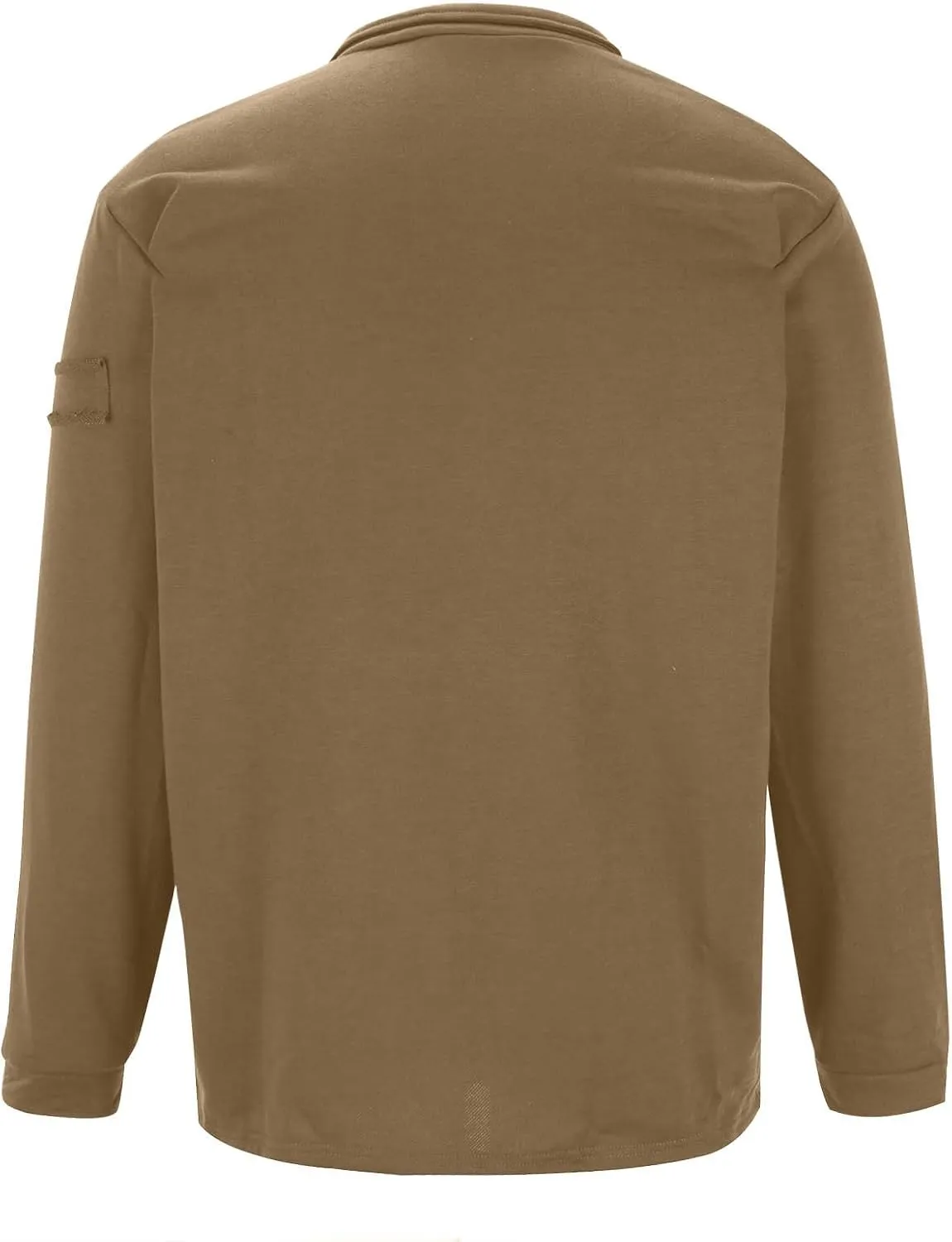 Mens Quarter Zip Pullover Vintage Classic Mock Neck Tactical Sweatshirt Outdoor Hiking Stand Collar Military Sweaters