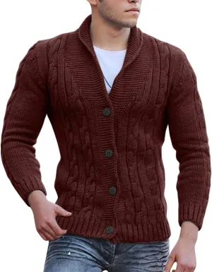 Mens Quarter Zip Sweater Soft Turtleneck Sweater Flexibility Solid Color Close Fitting Top Slim Sweater Sweaters For