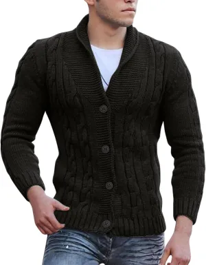 Mens Quarter Zip Sweater Soft Turtleneck Sweater Flexibility Solid Color Close Fitting Top Slim Sweater Sweaters For