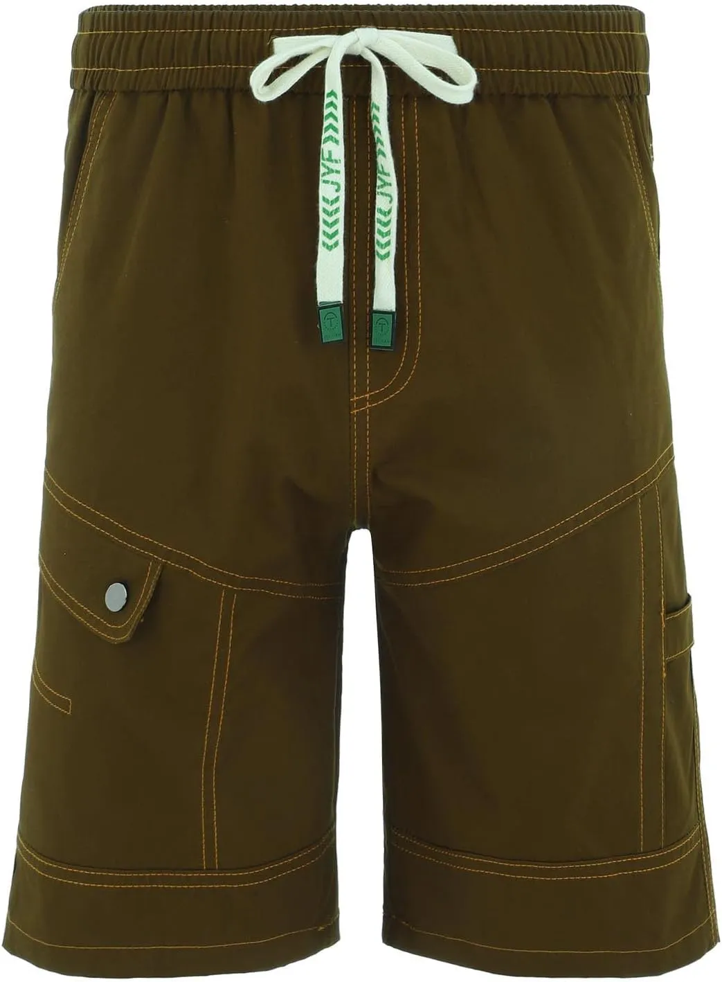 Mens Shorts Casual Stylish Comfort Stretch Hiking Shorts Drawstring Summer Beach Stretch Twill Chino Golf Shorts