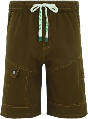 Mens Shorts Casual Stylish Comfort Stretch Hiking Shorts Drawstring Summer Beach Stretch Twill Chino Golf Shorts