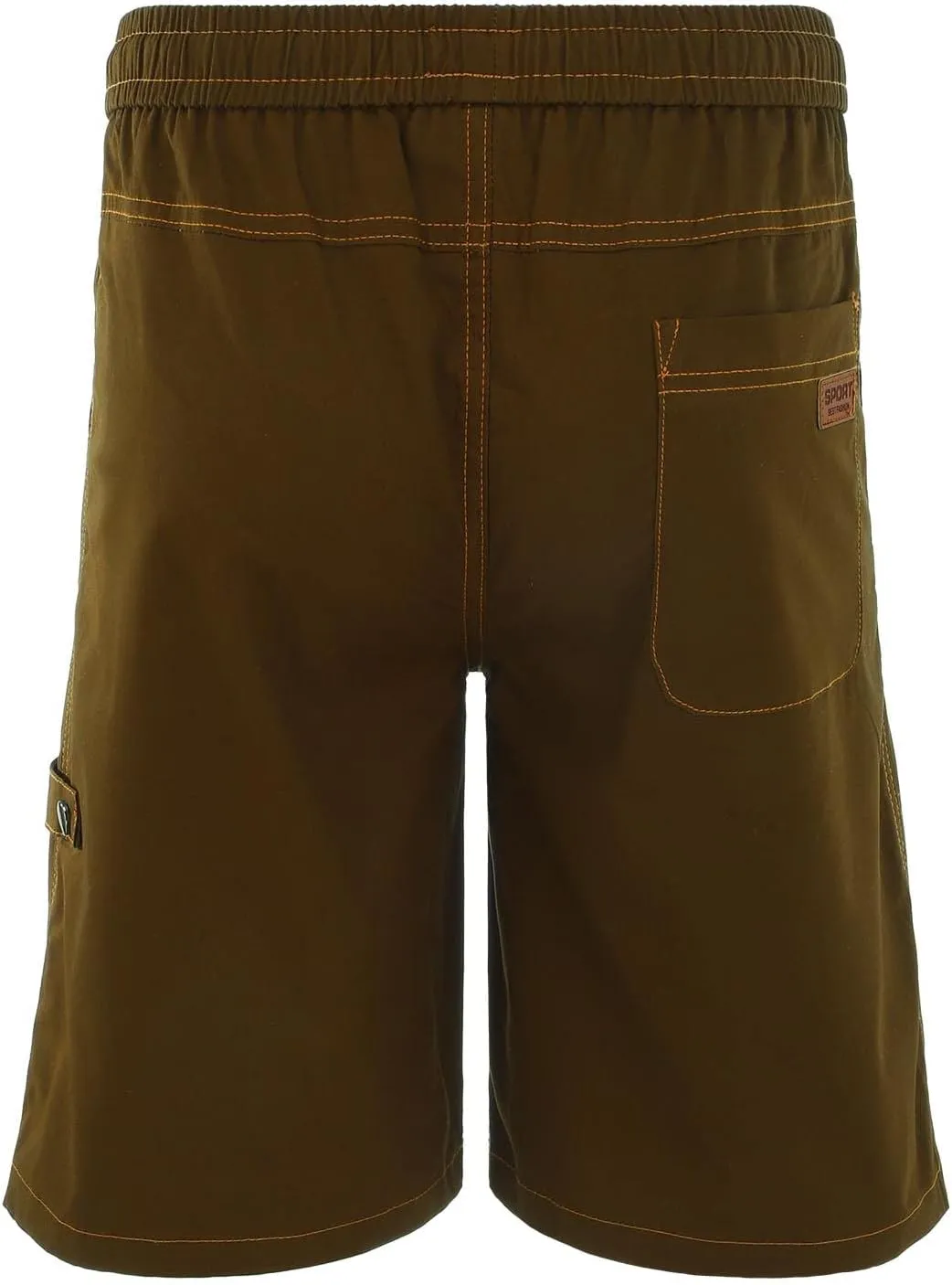 Mens Shorts Casual Stylish Comfort Stretch Hiking Shorts Drawstring Summer Beach Stretch Twill Chino Golf Shorts