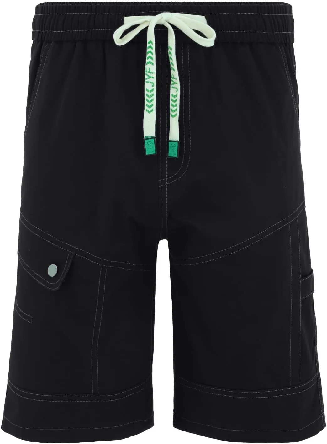 Mens Shorts Casual Stylish Comfort Stretch Hiking Shorts Drawstring Summer Beach Stretch Twill Chino Golf Shorts