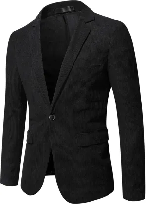 Men's Sport Coats Suit Jacket Slim Fit Wrinke Free Solid Fashion Business Suit Blazer Lightweight Casual Suit Coats