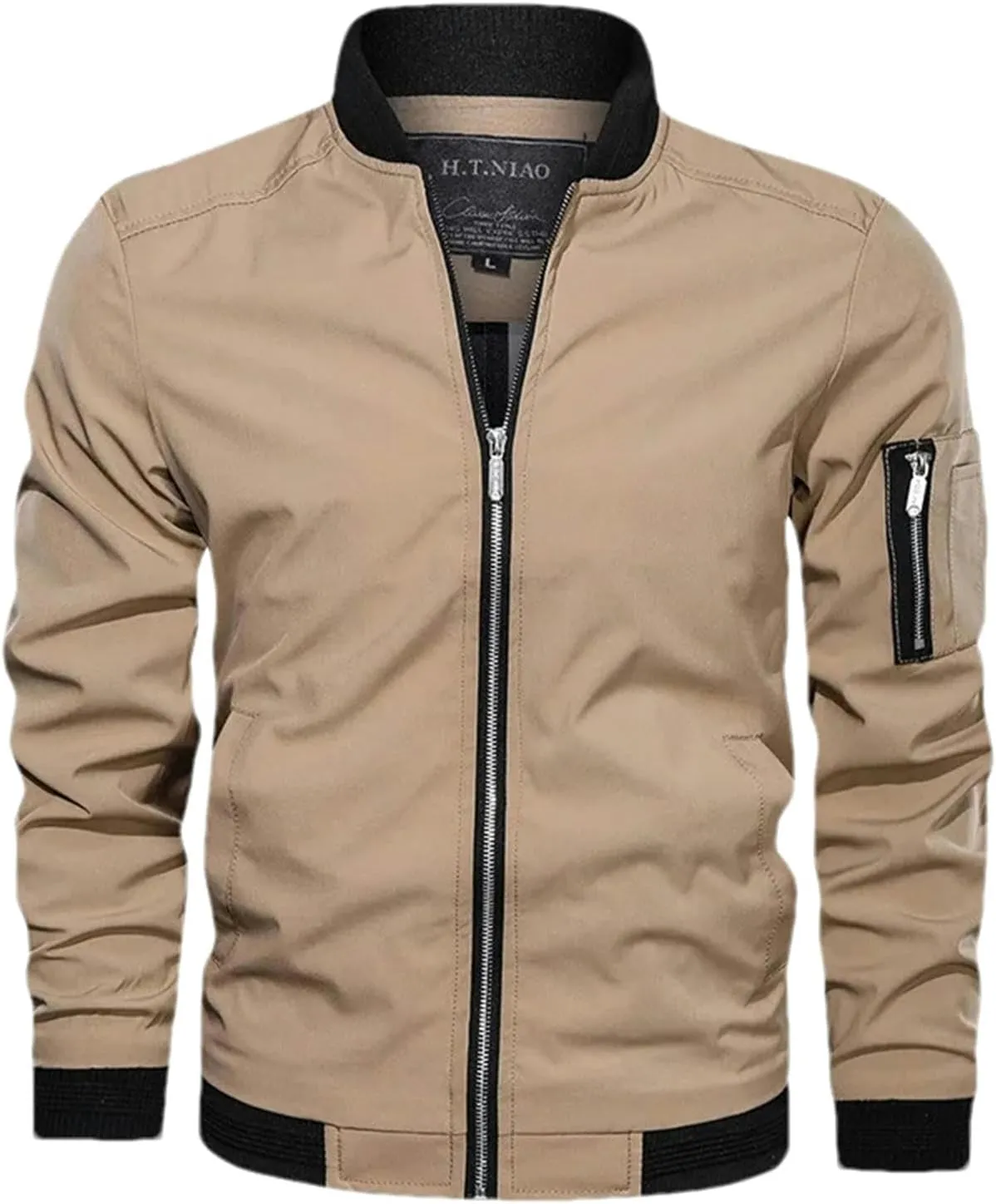 Men's Spring Jacket Men Autumn Coat Man Windbreaker Male Baseball Jackets Clothing