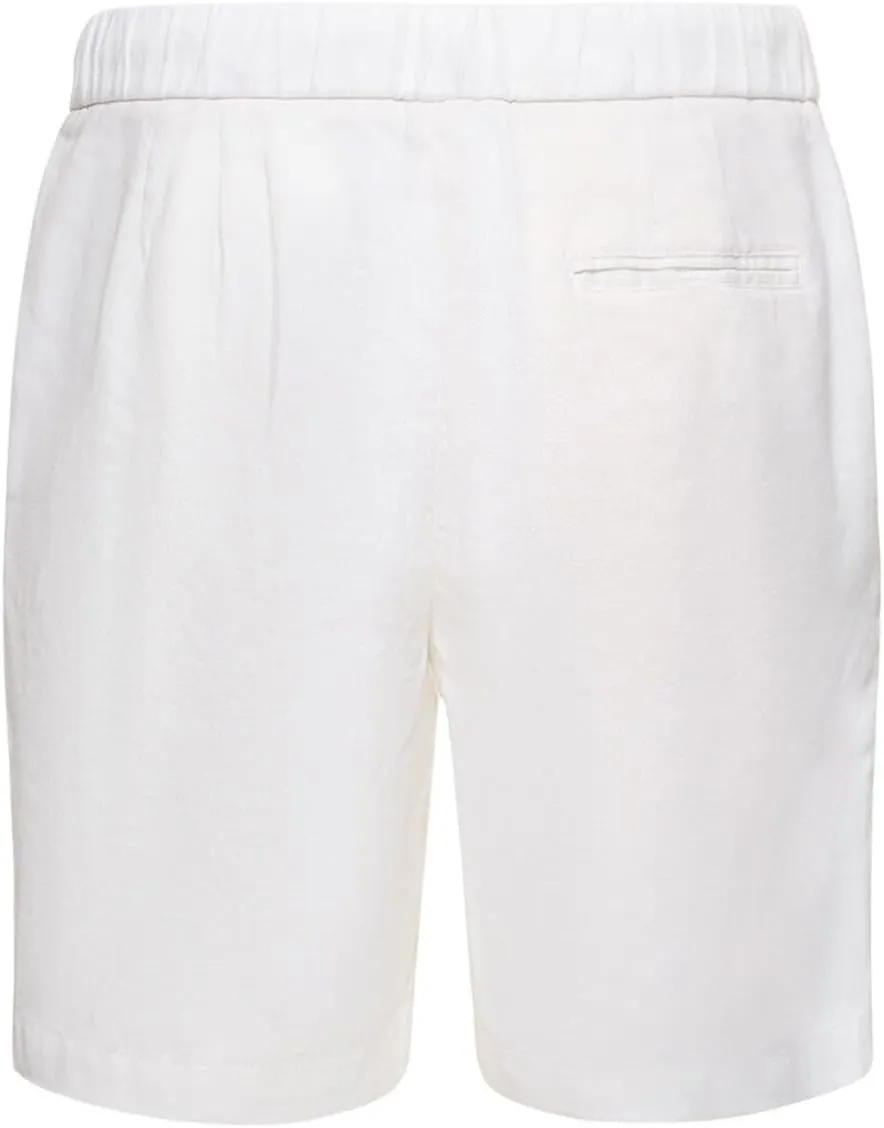 Mens Summer Casual Shorts Linen Beach Shorts Solid Drawstring Shorts Thin Slim Fit Shorts Fashion Texture Shorts