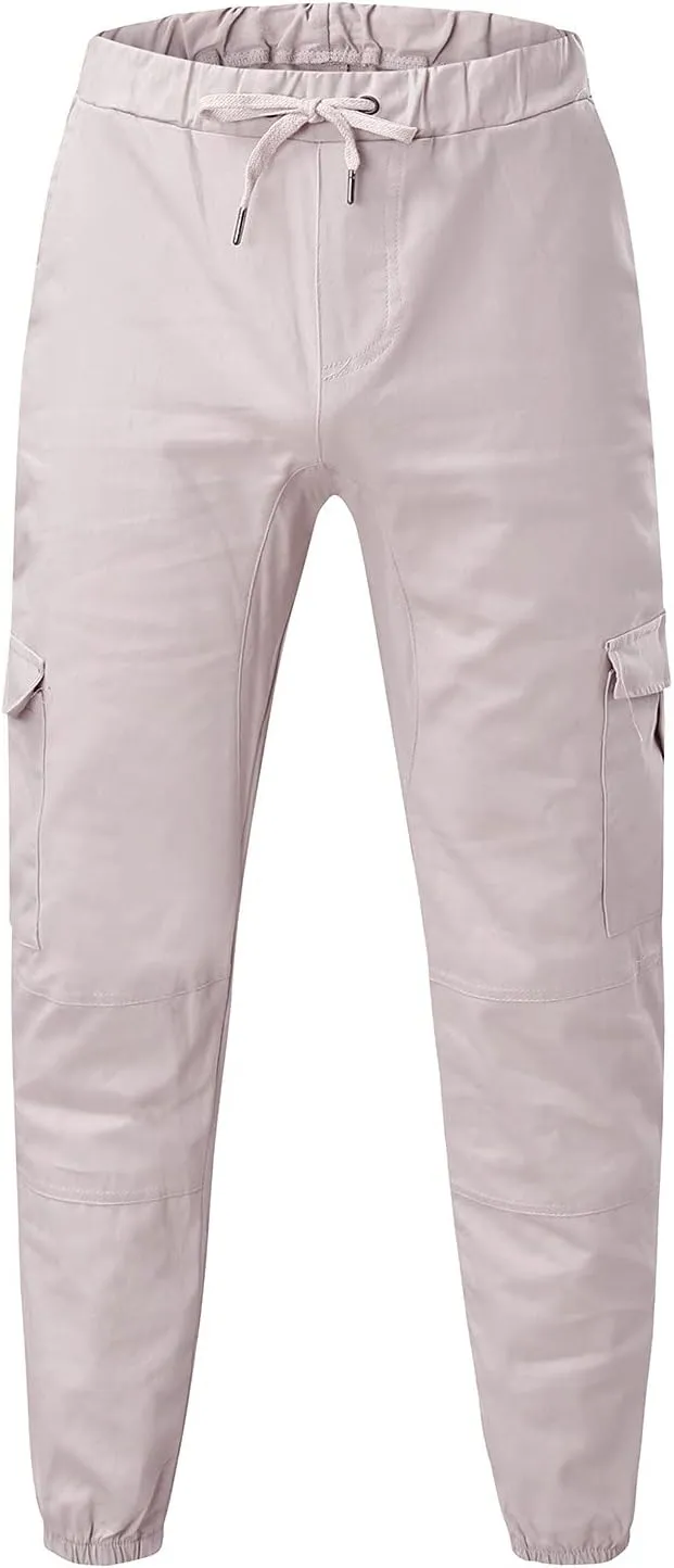 Mens Sweatpants Cargo Cargo Trousers Utility Pants with Zip Pockets Joggers for Men Cargo Athletic Mens Joggers Pants