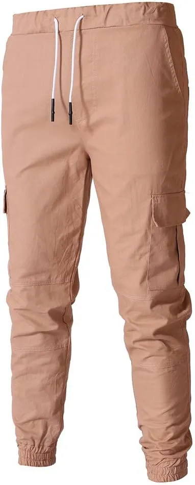 Mens Sweatpants Heavyweight Baggy Athletic Hiking Joggers Relaxed Fit Work Cargo Pants for Men Big and Tall Trousers