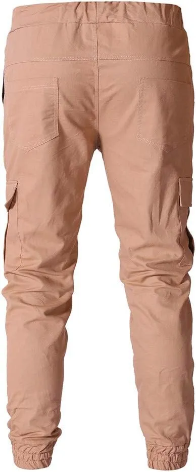 Mens Sweatpants Heavyweight Baggy Athletic Hiking Joggers Relaxed Fit Work Cargo Pants for Men Big and Tall Trousers