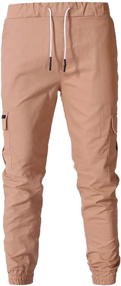 Mens Sweatpants Heavyweight Baggy Athletic Hiking Joggers Relaxed Fit Work Cargo Pants for Men Big and Tall Trousers