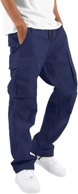 Mens Sweatpants with Pockets Slim Fit Trousers Men's Tear Away Pants Basketball Casual Training Pant Warm Up Loose