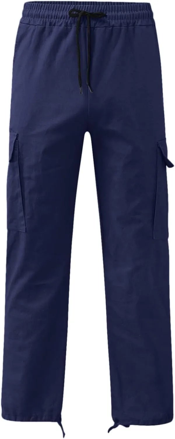 Mens Sweatpants with Pockets Slim Fit Trousers Men's Tear Away Pants Basketball Casual Training Pant Warm Up Loose