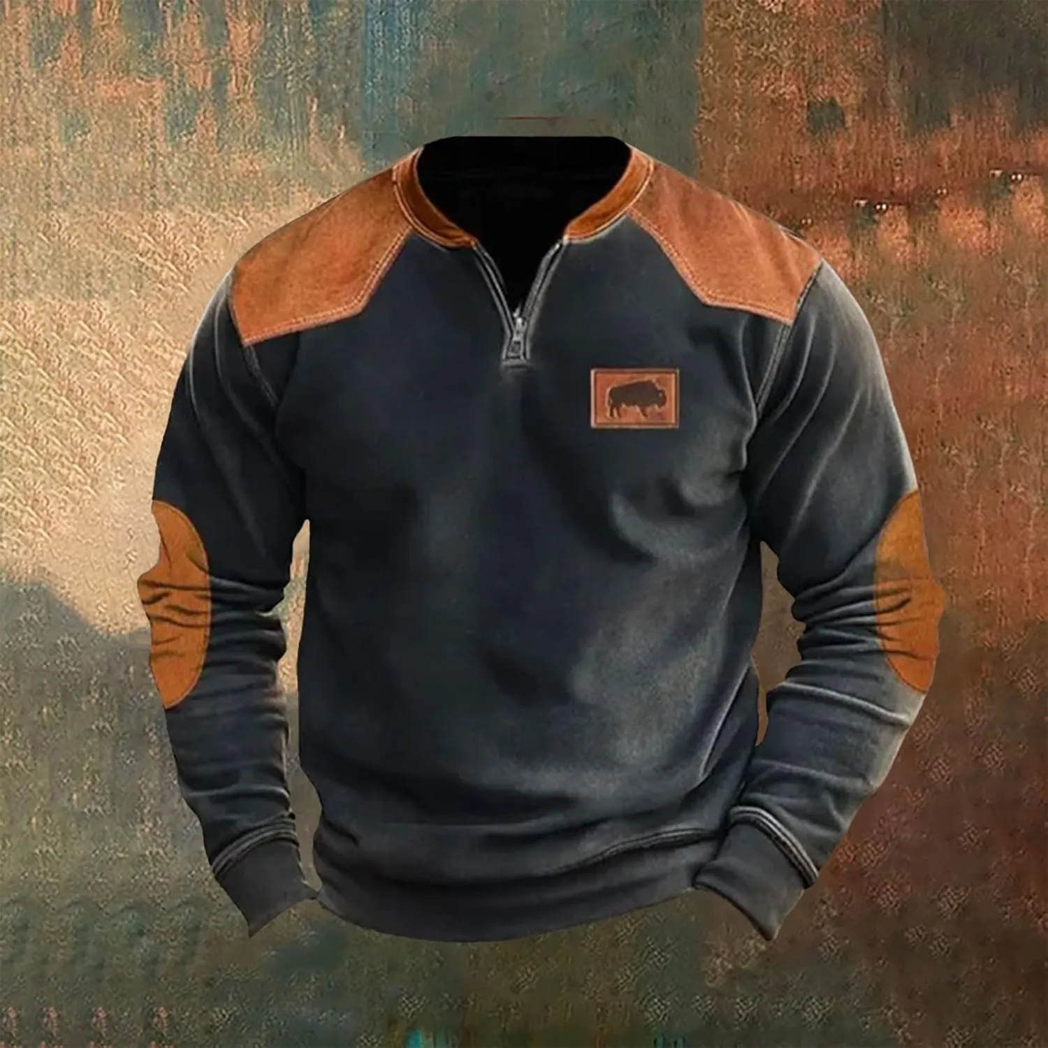 Mens Sweatshirt Lapel Collar Polo Shirt Long Sleeved Hoodie Men's Cable Knit Pullover 3D Sweater Polo Whitecloth