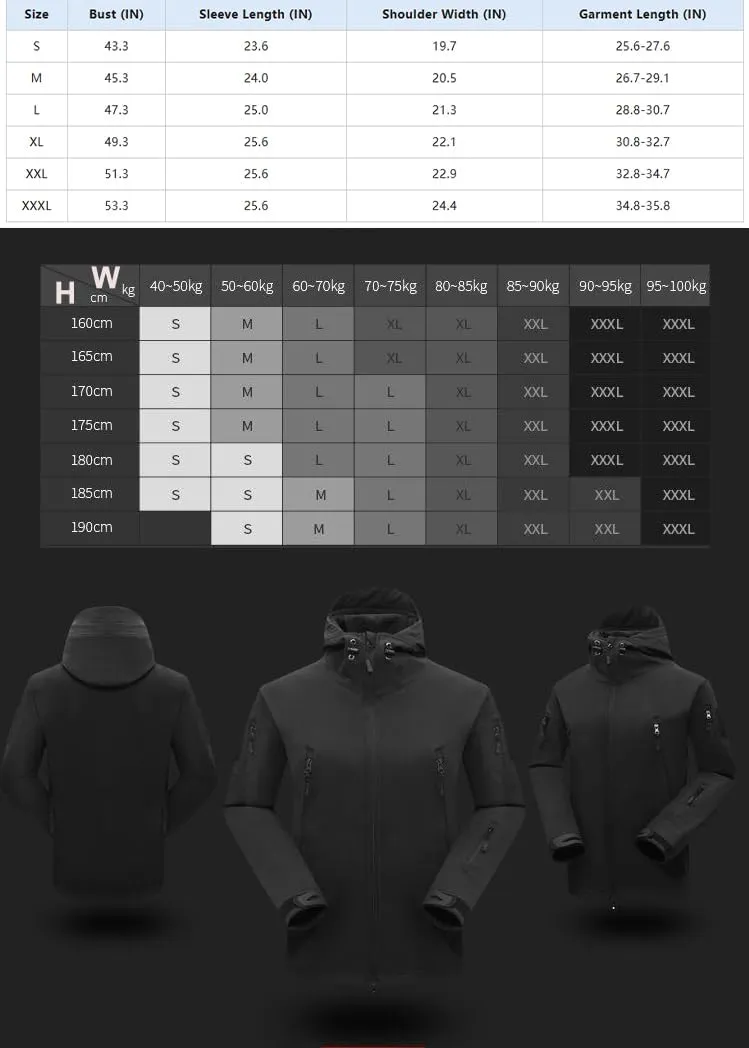 Men's Tactical Jacket and Pants Set Military Hunting ACU Uniform 2PC Apparel Suit Multiple Pockets