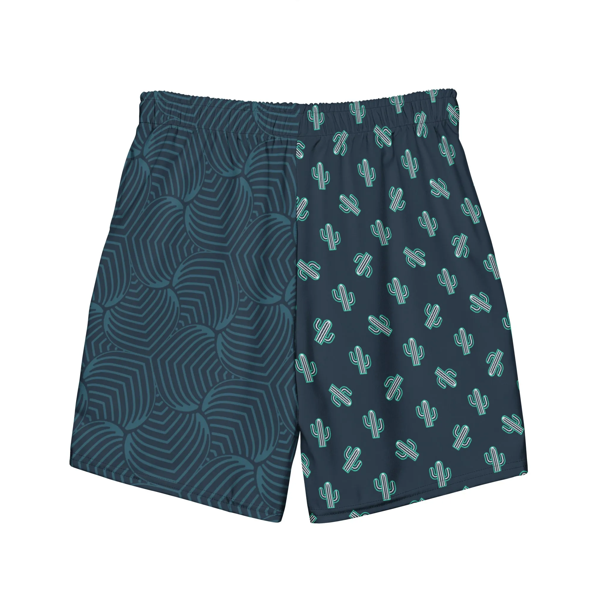 Men's Trendy Cactus Style Swim Suit
