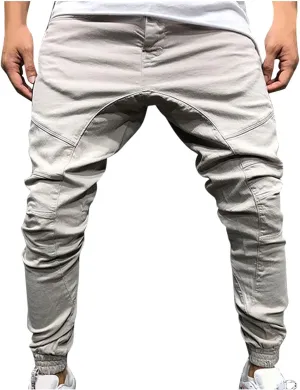 Mens Workout Cargo Sweatpants Elastic Waist Letter Graphic Street Cargo Pants Casual Joggers Pants Sweatpants Cargo
