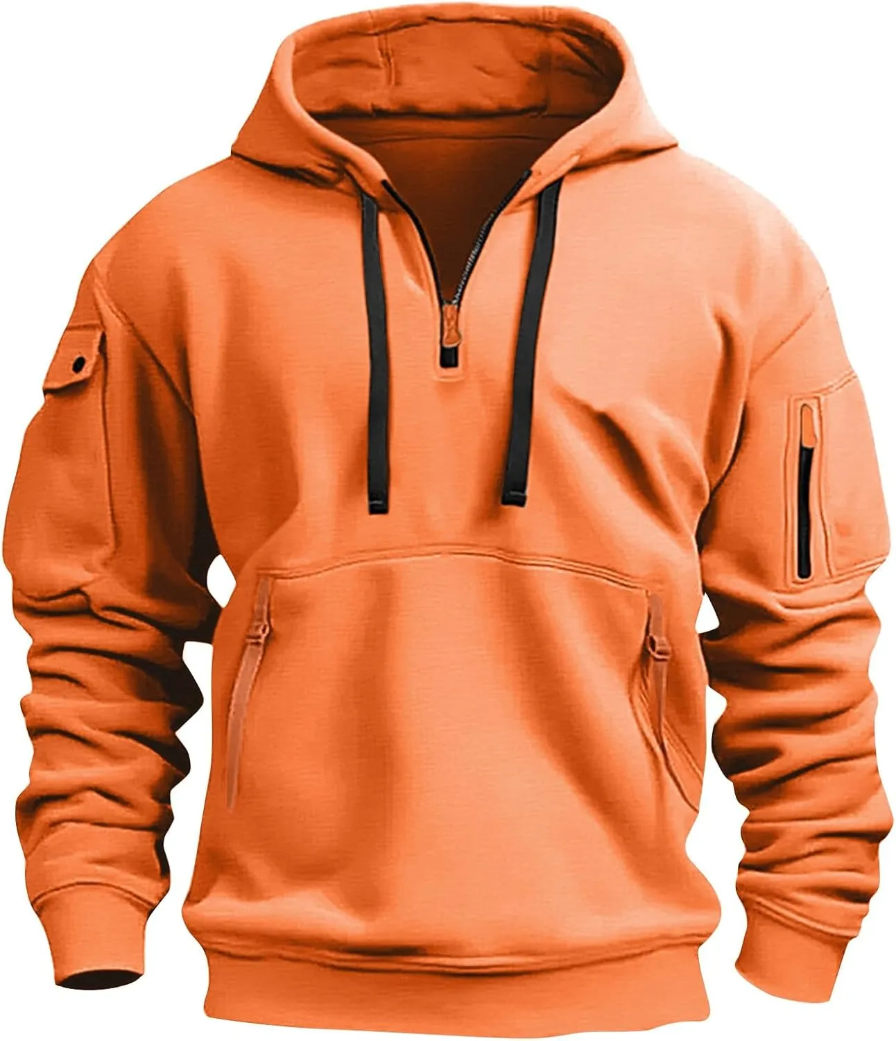Mens Zip Up Hoodie Oversized Long Sleeve Tactical Hoodies: Vintage Sweater Graphic Aztec Ugly Sweater Sweatshirts