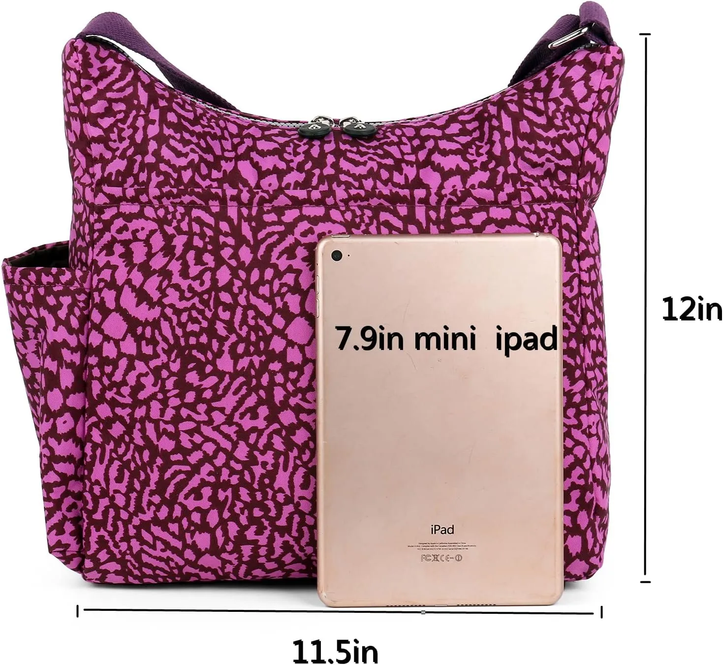 MHCNLL Crossbody Bag with Anti Theft RFID Pocket - Women Lightweight Water-Resistant Purse