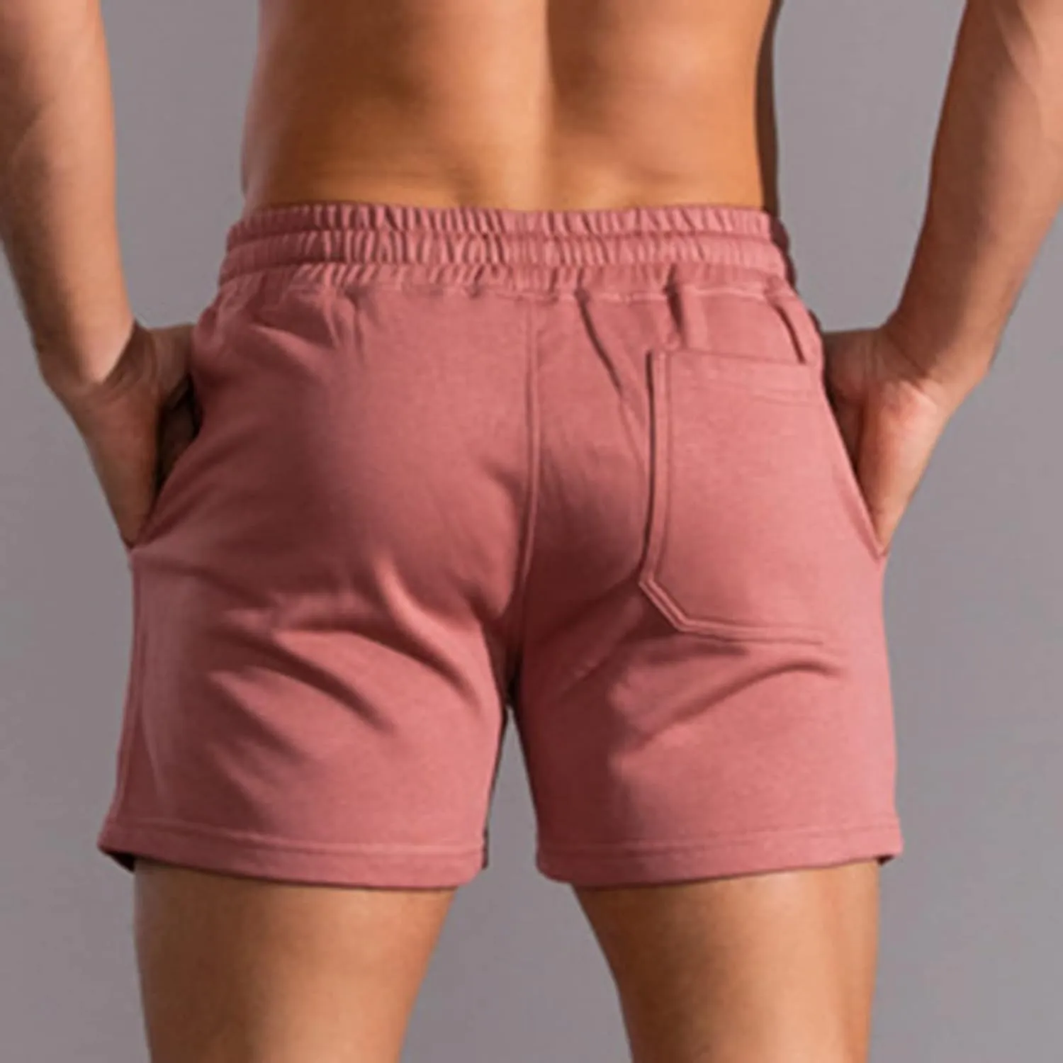 Muscularfit Mens Running Shorts 3 Inch Gym Workout Athletic Shorts Drawstring Elastic Waist Summer Beach Shorts Outdoor Sport