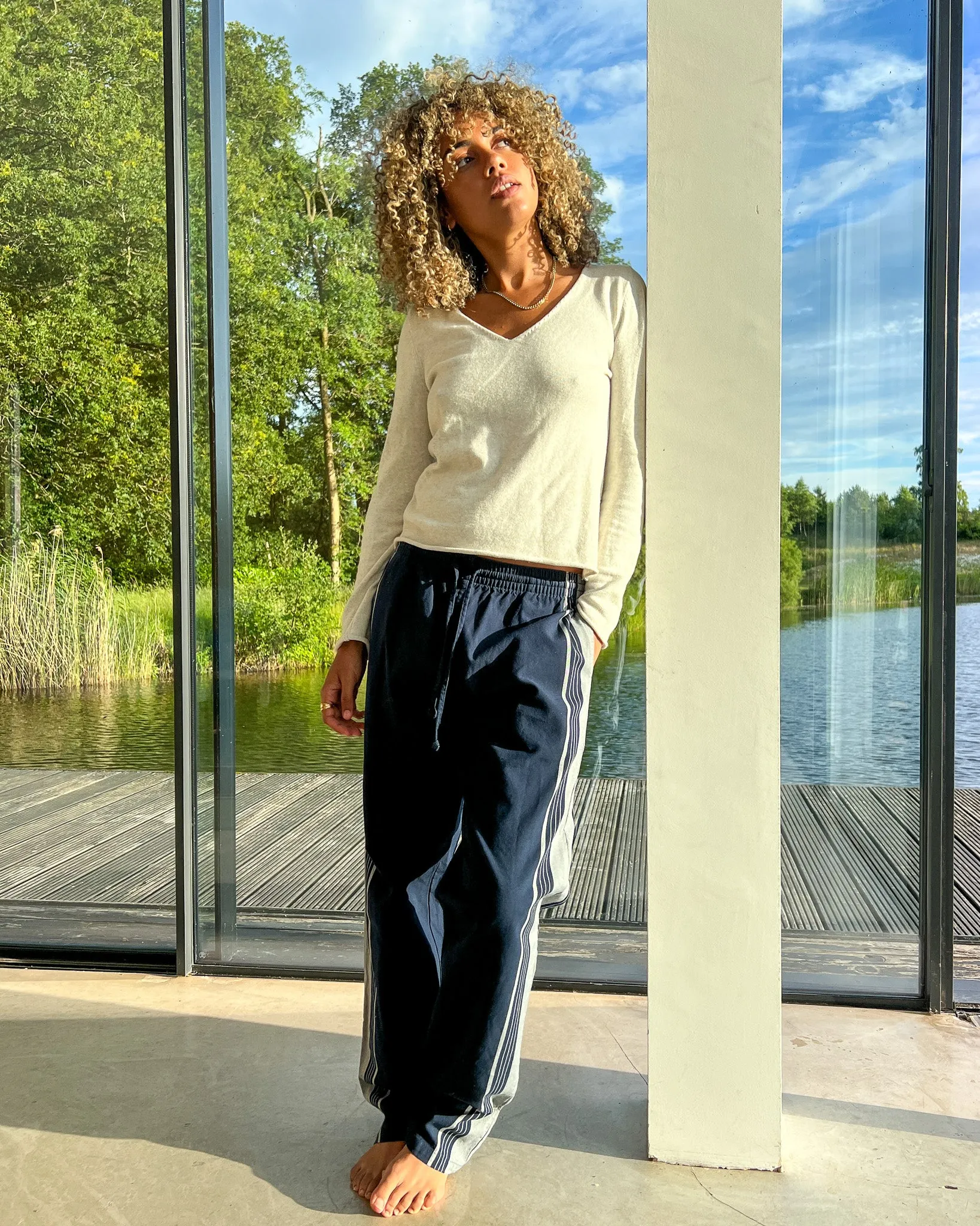 Navy Classic Lounge Pants