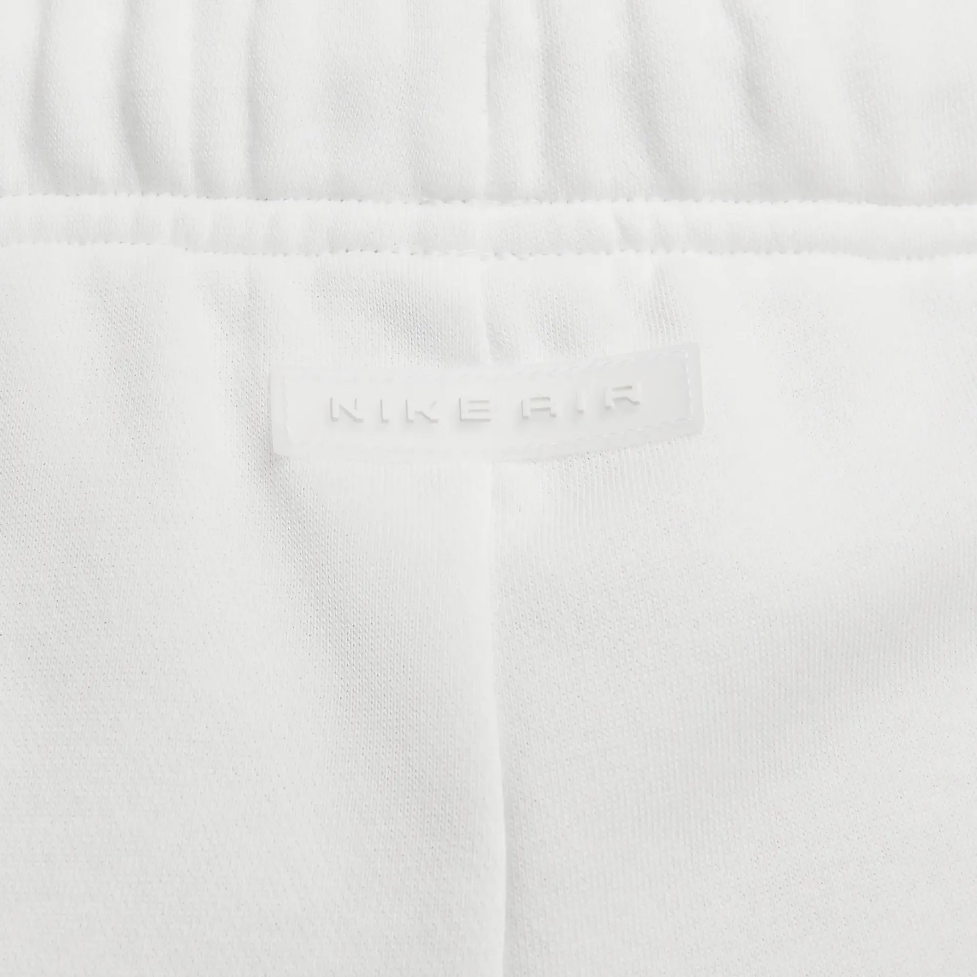 Nike | WMN'S MID-RISE FLEECE SHORTS { SUMMIT WHITE/PHOTON DUST/SUMMIT WHITE