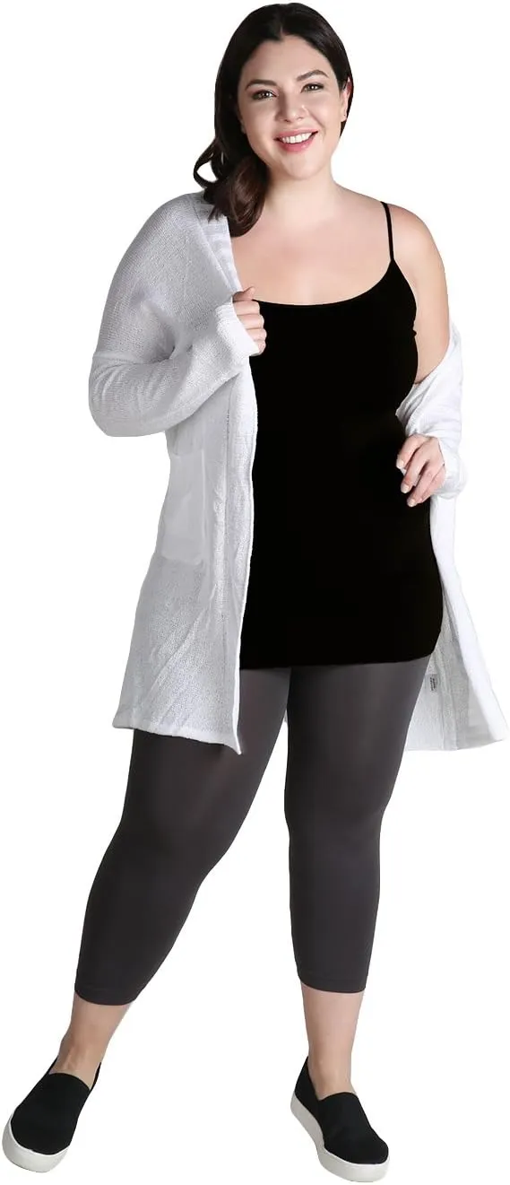 NIKIBIKI Women Seamless Premium Classic Camisole, Made in U.S.A, Plus Size