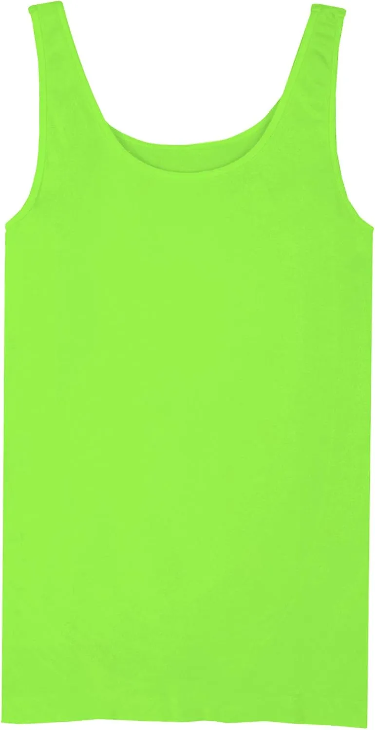 NIKIBIKI Women Seamless Premium Classic Tank Top, Made in U.S.A, Plus Size