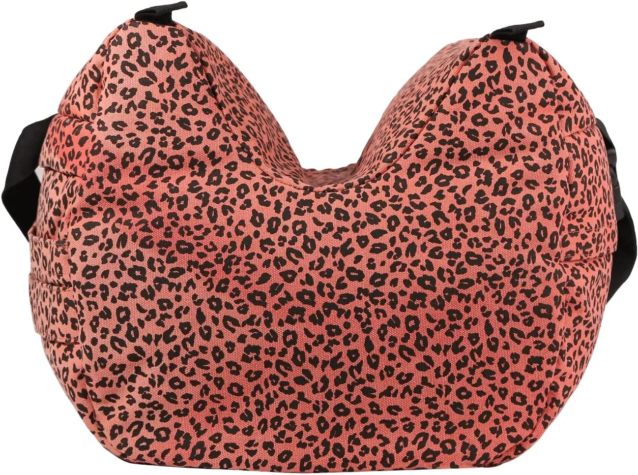 OPENMOON Camera Support Saddle Saddlebags Heavy-Duty Water-Resistant Canvas (Pink Leopard, L)