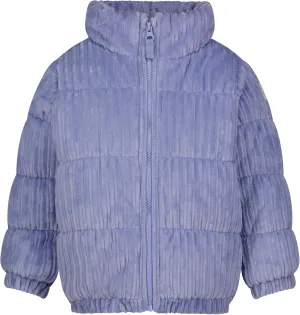 OSHKOSH B'GOSH Girls' Heavyweight Velboa Cordury Hooded Puffer Jacket