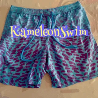 Paint Brush Color Changing Kids Trunks