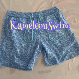 Paint Brush Color Changing Kids Trunks