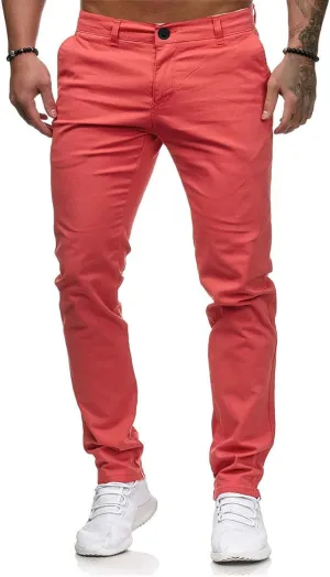 pants for men skinny, pants for men relaxed fit, Mens Chinos Slim Fit Stretch Flat-Front Skinny Tapered Dress Pants Comfort Casual Business Solid Tapered Trousers
