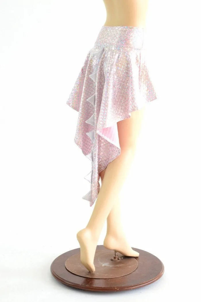 Pink Mermaid Scale Dragon Tail Skirt