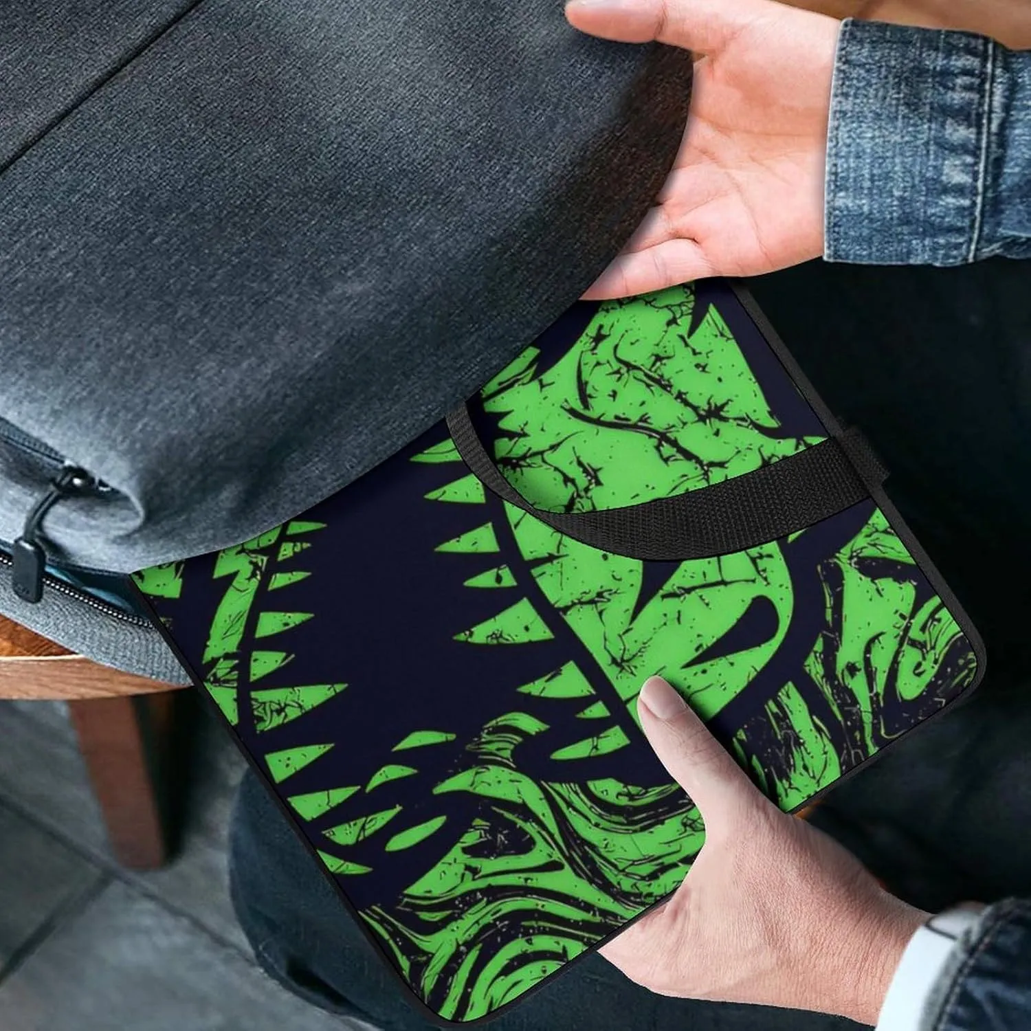 Pirate Pattern Laptop Bag Water-resistant Laptop Sleeve Handle Notebook Computer Case Briefcase