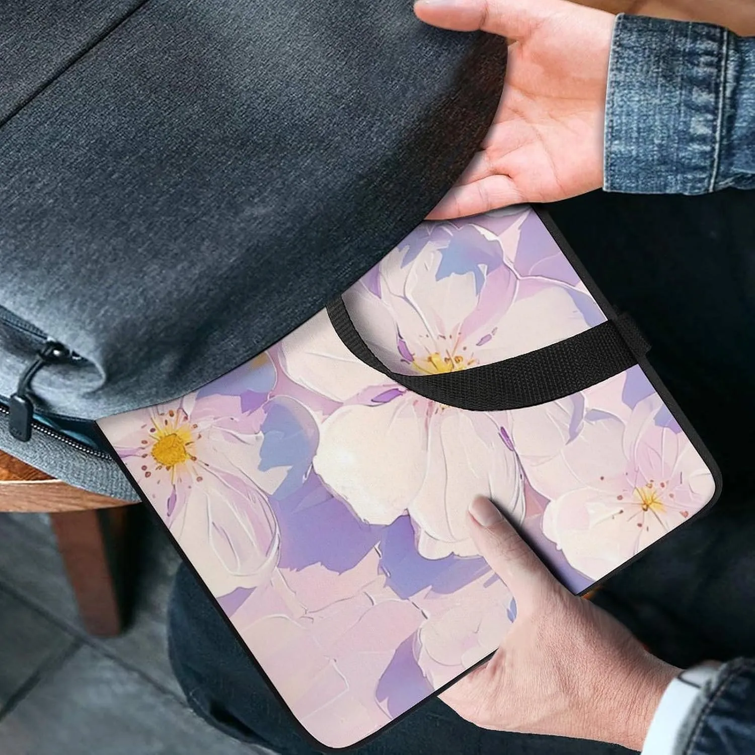 Pirate Pattern Laptop Bag Water-resistant Laptop Sleeve Handle Notebook Computer Case Briefcase