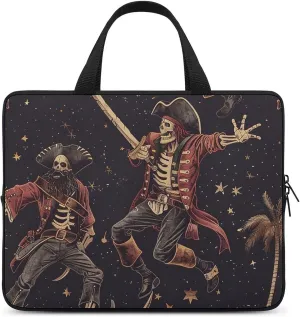 Pirate Pattern Laptop Bag Water-resistant Laptop Sleeve Handle Notebook Computer Case Briefcase