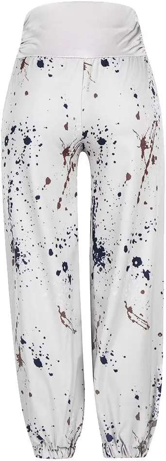 Plus Size Comfy Bohemian Tapered Elephant Harem Loose Yoga Travel Pajama Lounge Boho Hippie Pjs Pants