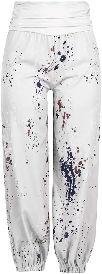 Plus Size Comfy Bohemian Tapered Elephant Harem Loose Yoga Travel Pajama Lounge Boho Hippie Pjs Pants