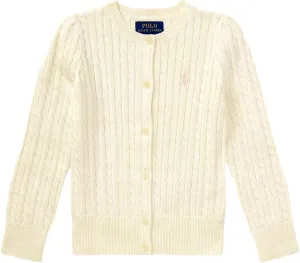 Polo Ralph Lauren Kids Girl's Cable Knit Cotton Cardigan (Little Kids/Big Kids)