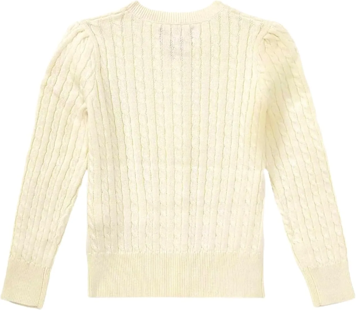 Polo Ralph Lauren Kids Girl's Cable Knit Cotton Cardigan (Little Kids/Big Kids)