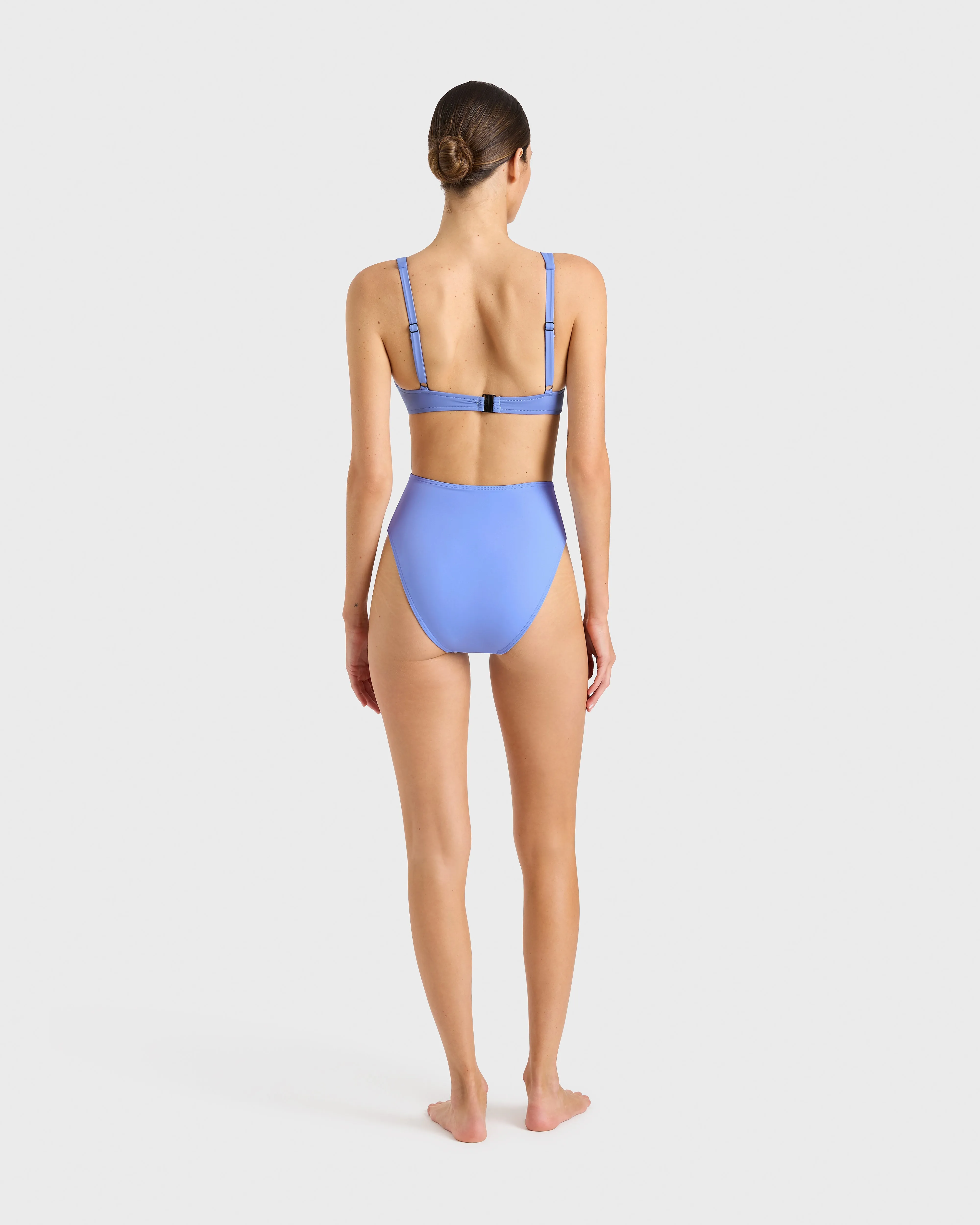 Poppy Bikini Bottom - Azure (Embodee)